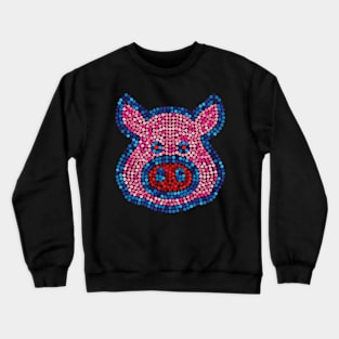 Piglet sequins Crewneck Sweatshirt